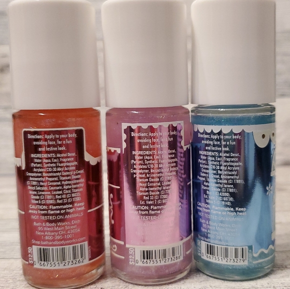 Bath & Body Works Bath Rollon Body Glitter Fragrance Set Poshmark